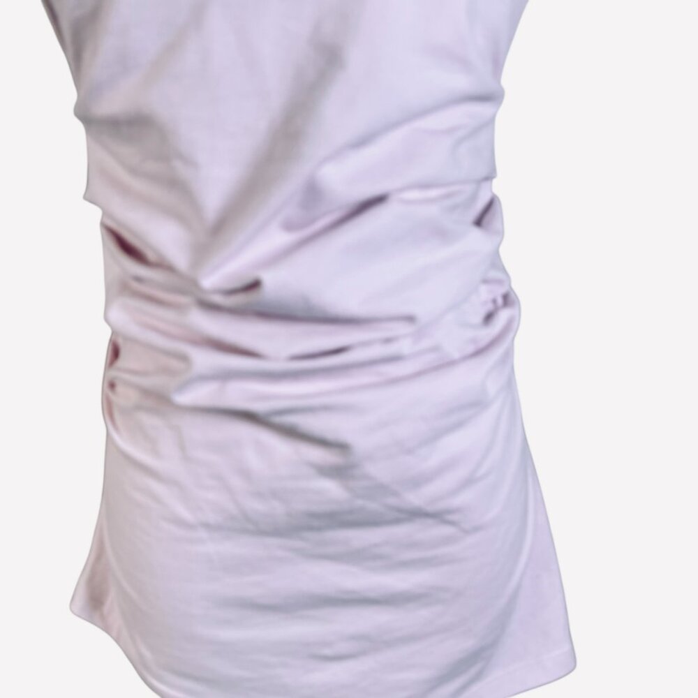 NWT Good American Strapless Ruched Tube Top in Lilac – Size L - Picture 8 of 8